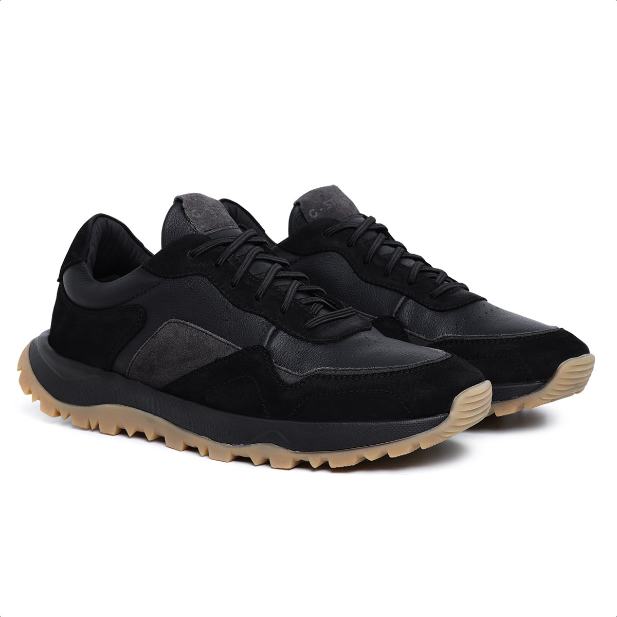 Tênis Masculino X3 em Couro Preto