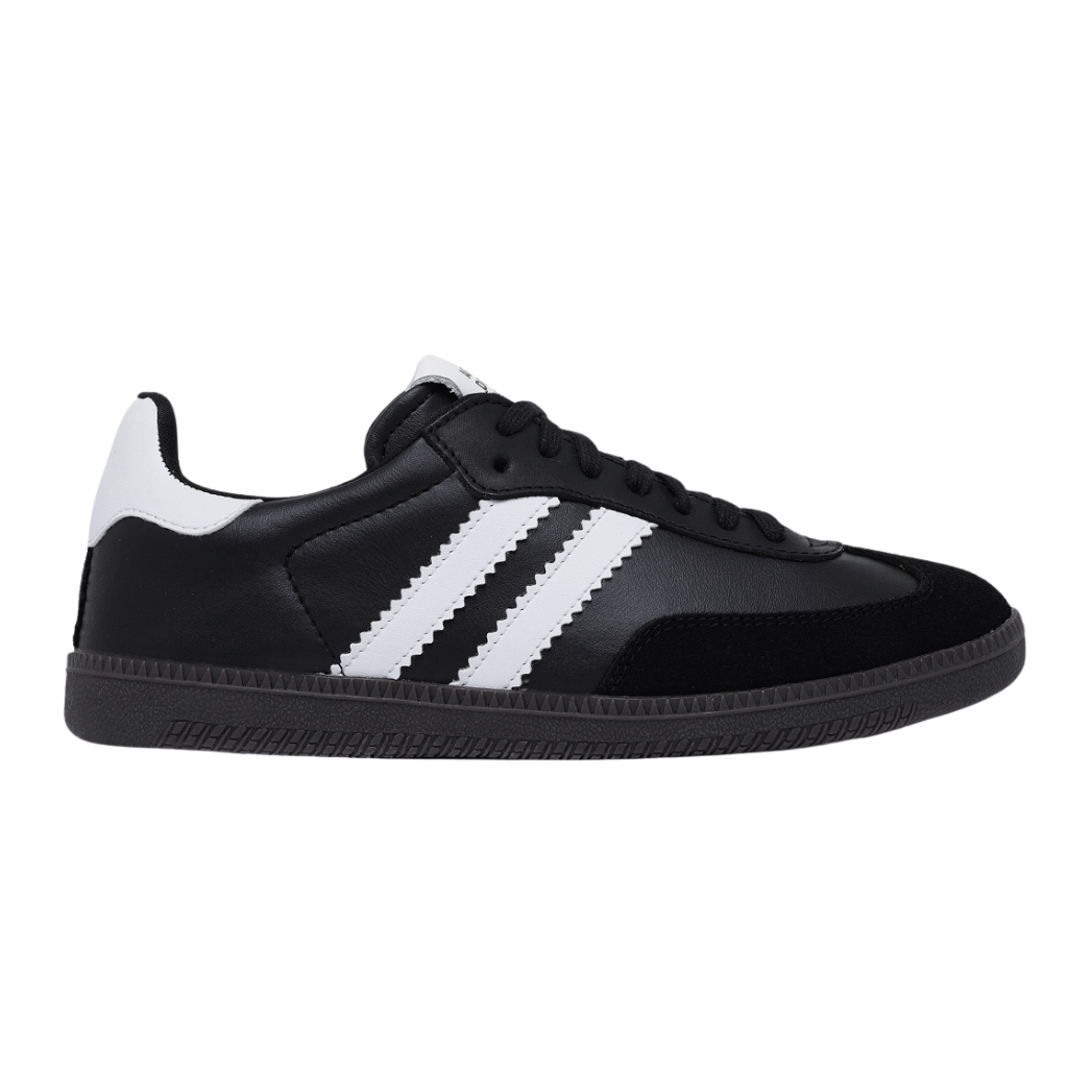 Tênis Feminino em Couro Ginga Preto e Branco