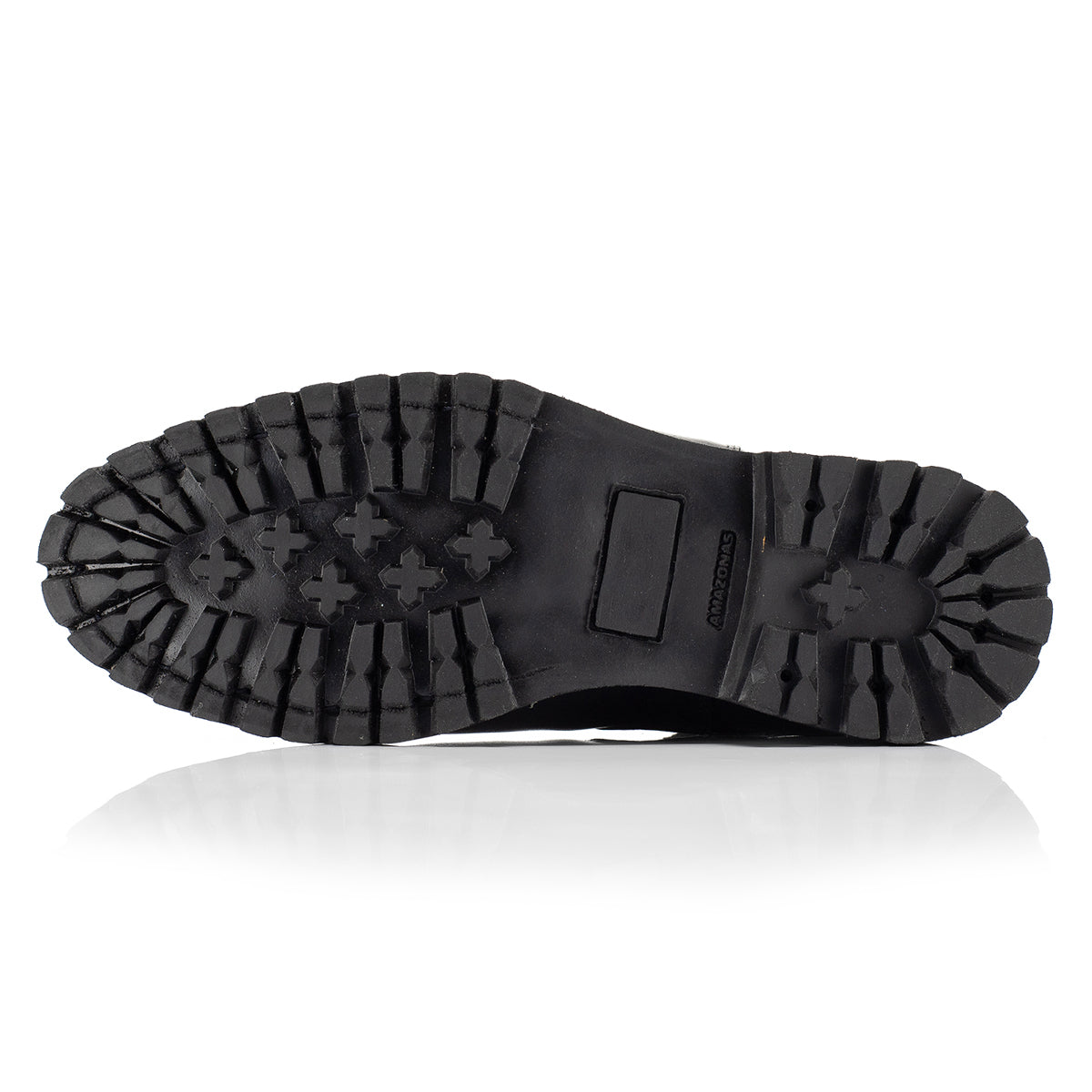 Botina Chelsea Feminina em Couro Preto