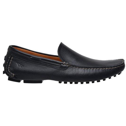 Drive Masculino em Couro Preto