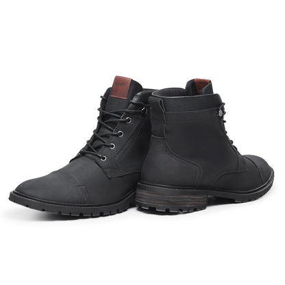 Bota Masculina em Couro Preto