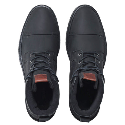 Bota Masculina em Couro Preto