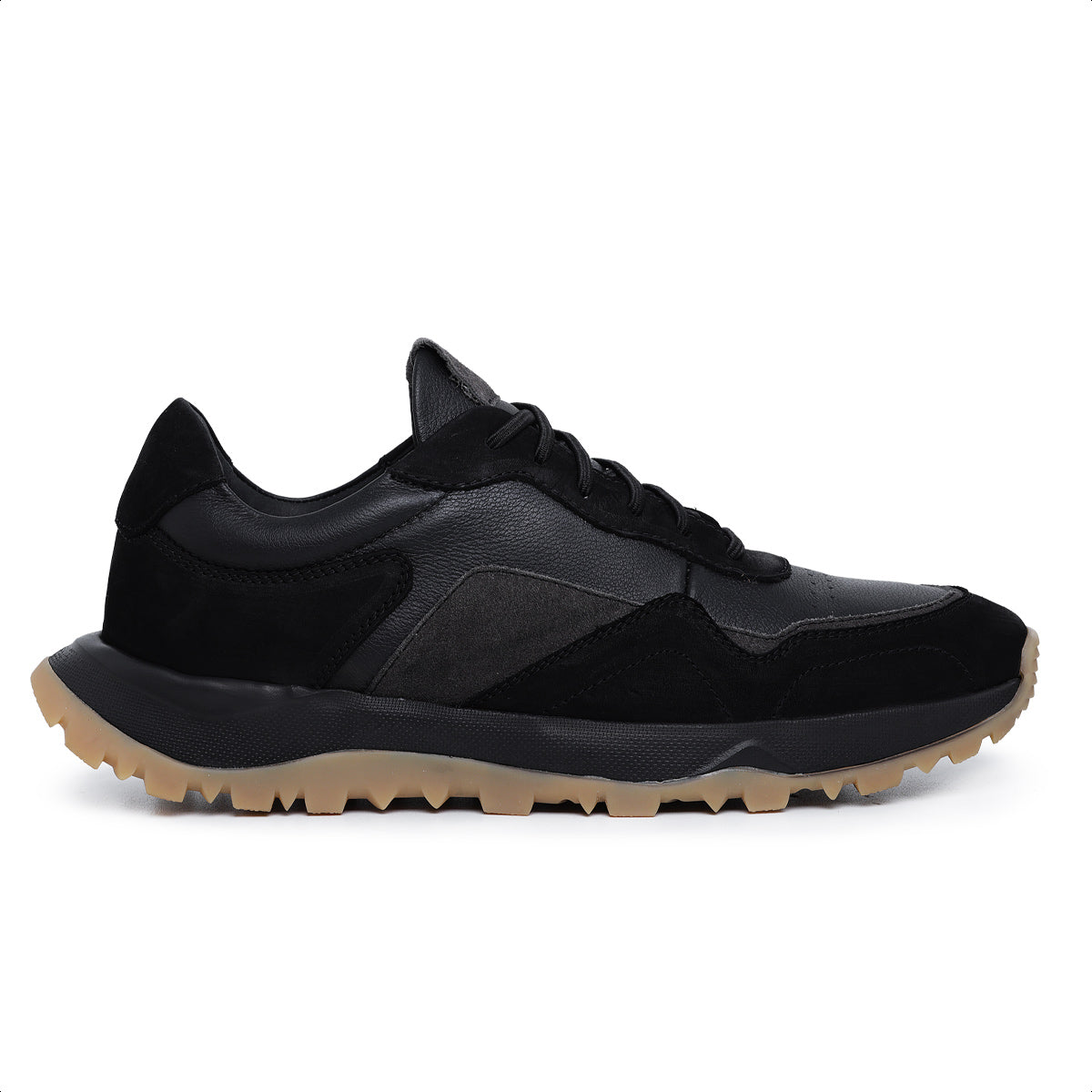 Tênis Masculino X3 em Couro Preto