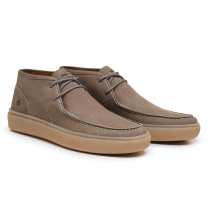 Botinha Casual Masculina em Couro Fendi
