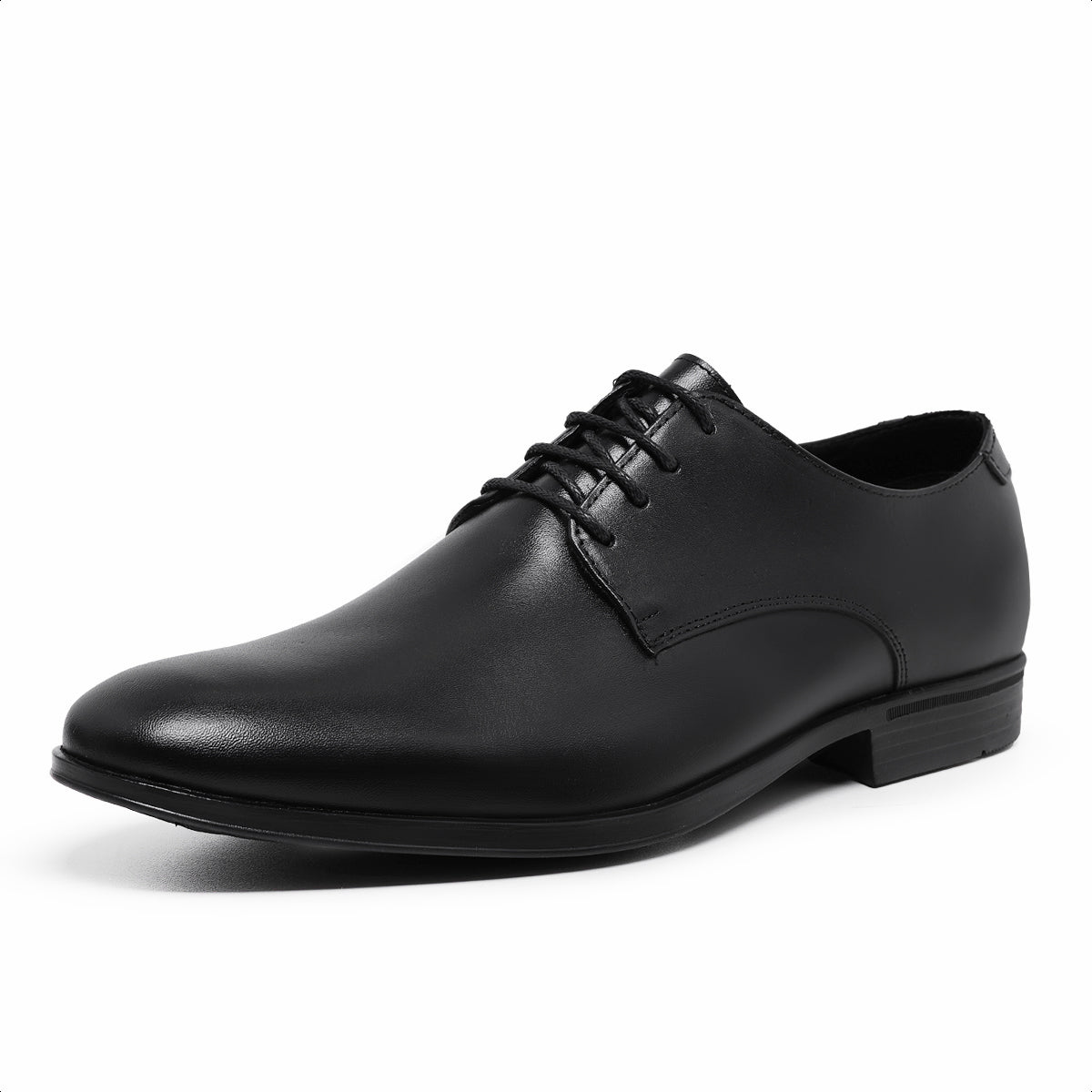 Sapato Social Masculino em Couro Preto de Amarrar